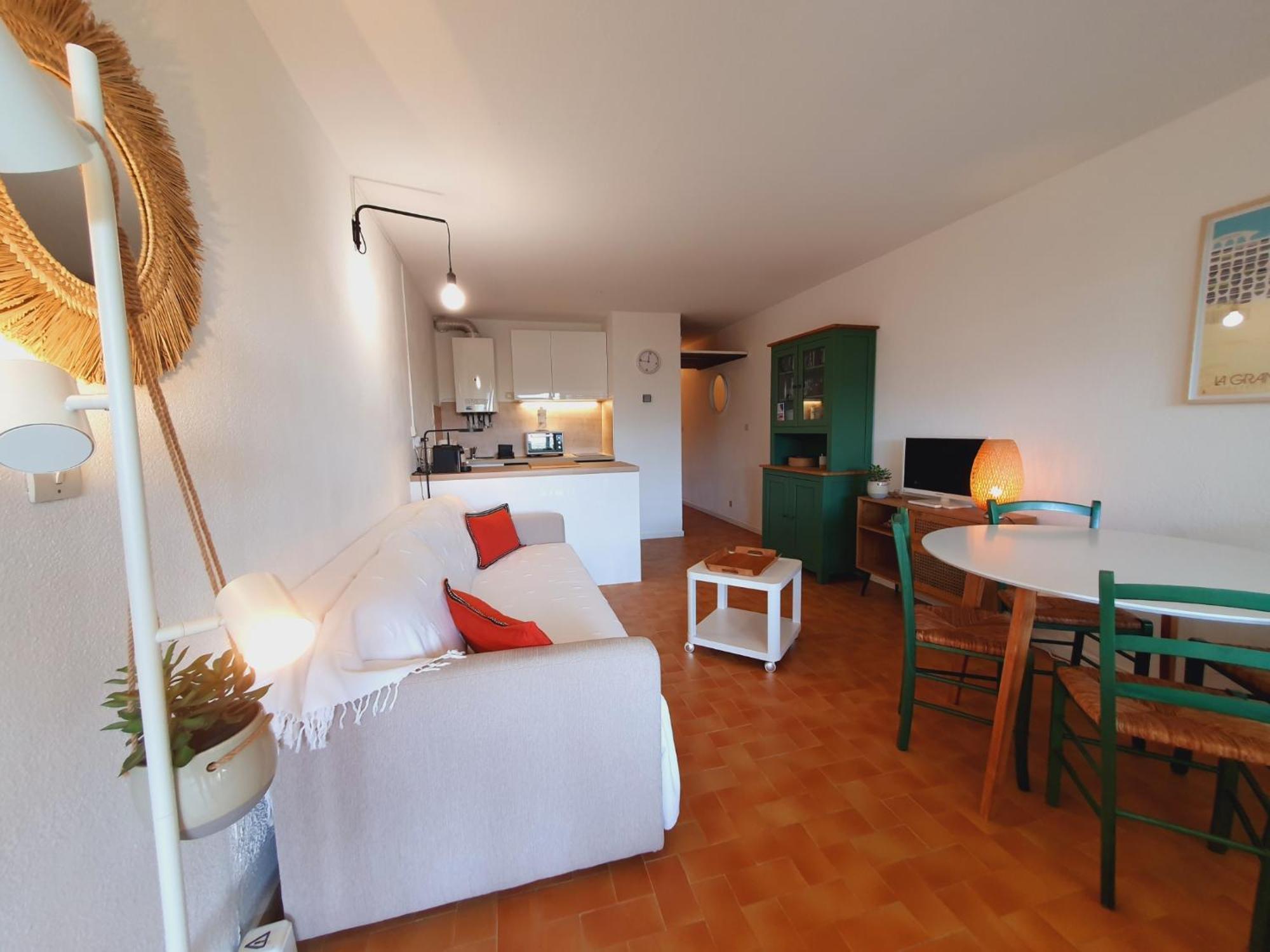 T2 Traversant Familial Cap Sud Parking Plages - Rossiconciergerie - Linge En Option 라그랑모트 외부 사진